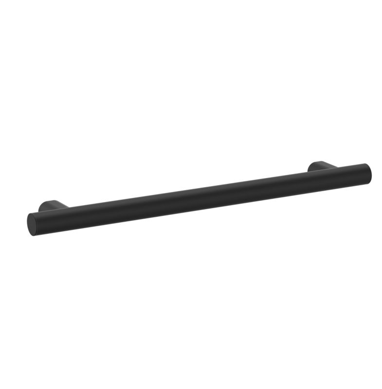 Støttegreb 55,6 cm Sort Pulverlakeret Rustfrit Stål