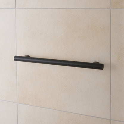 Støttegreb 55,6 cm Sort Pulverlakeret Rustfrit Stål
