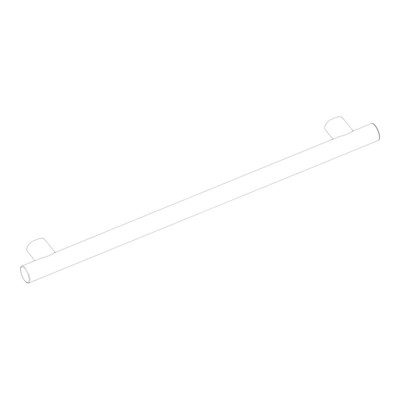 Badeværelsesgreb 70,6 cm Krom Rustfrit Stål