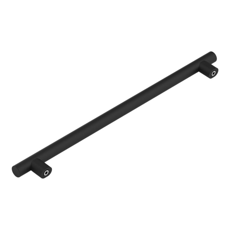 Støttegreb 70,6 cm Sort Pulverlakeret Rustfrit Stål