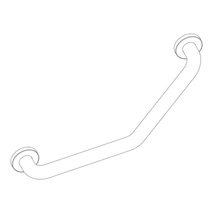 Hjørnegreb 135° 48,5 cm Krom Rustfrit Stål