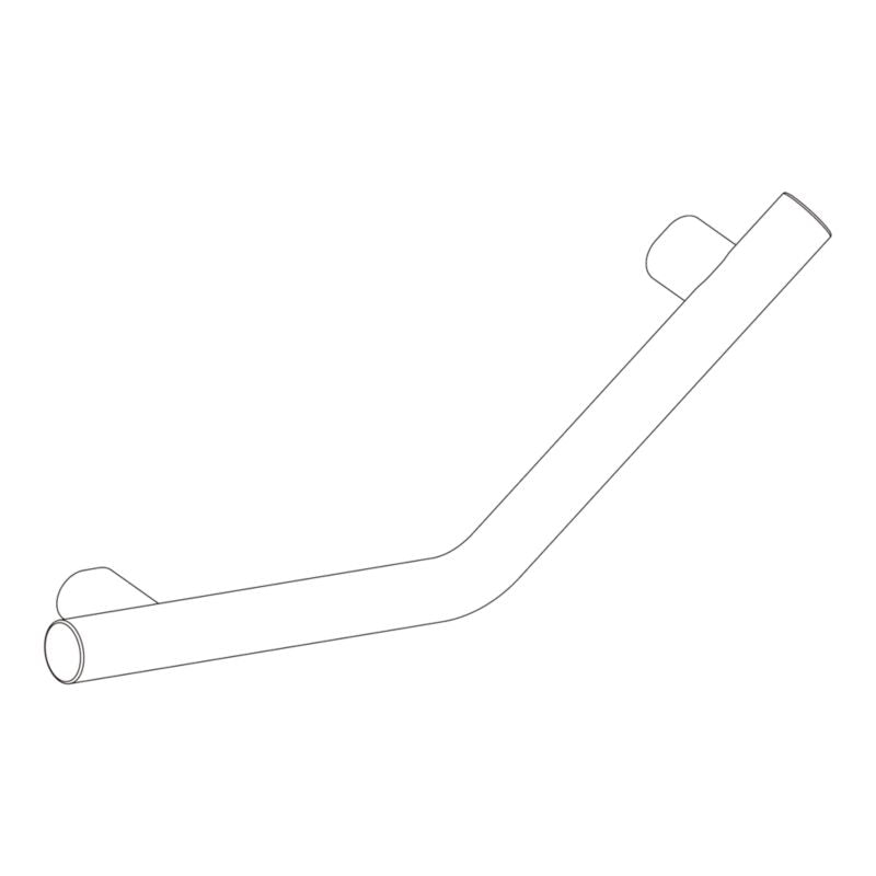 Hjørnegreb 135° Rustfrit Stål Krom 44 cm