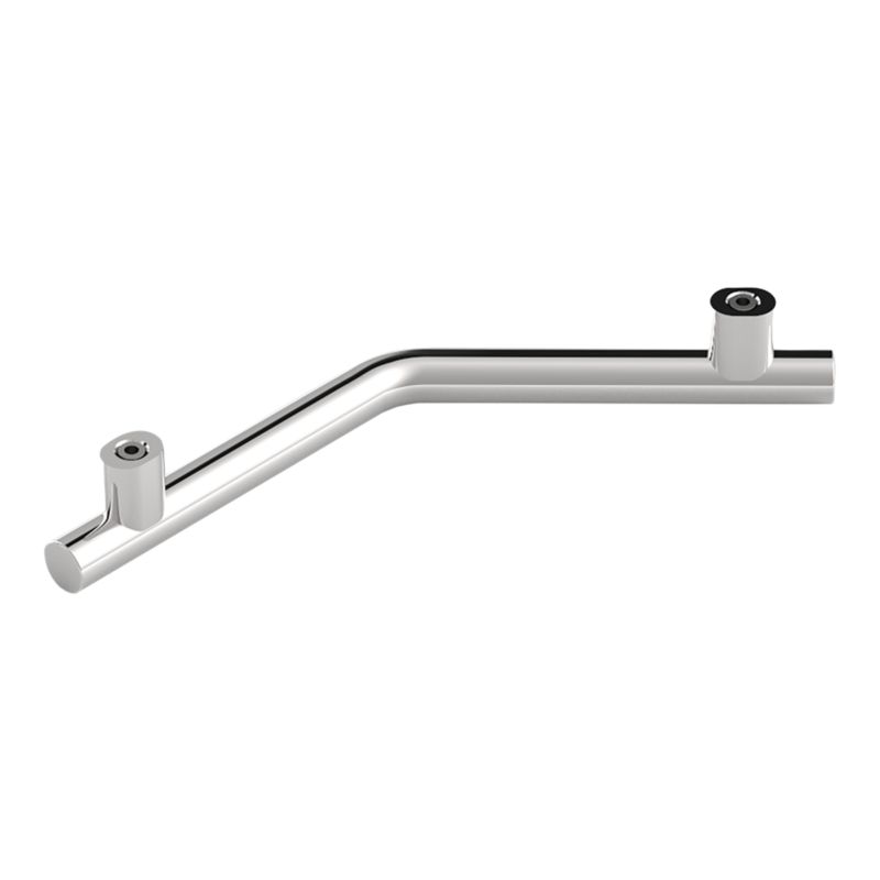 Hjørnegreb 135° Rustfrit Stål Krom 44 cm