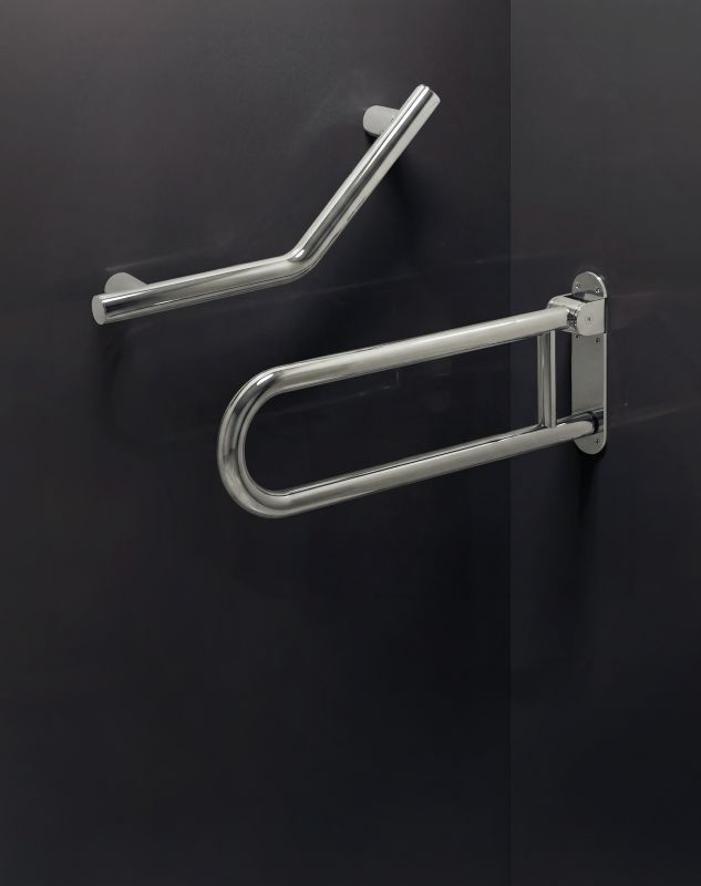 Hjørnegreb 135° Rustfrit Stål Krom 44 cm