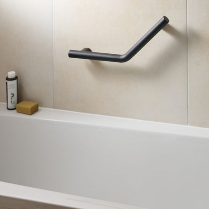 Vinklet Støttegreb Adapt Home 44x44 cm Sort | 5063022736093