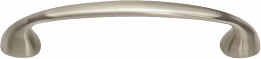 Møbelgreb Gamet med 96 mm afstand i børstet nikkel