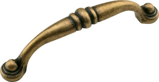 Møbelgreb Gamet med 96 mm afstand i engelsk antik stil