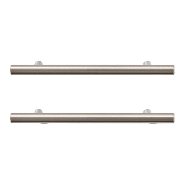 GoodHome Annato T møbelgreb 336 mm i børstet stål, 2 stk.