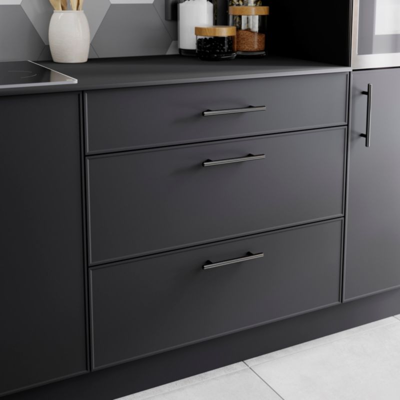 GoodHome Annatto møbelgreb 188 mm i titanium