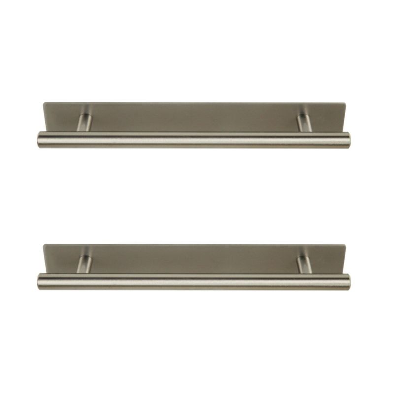 GoodHome Annatto T møbelgreb 220 mm i børstet nikkel, 2 stk.