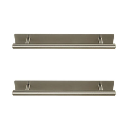 GoodHome Annatto T møbelgreb 220 mm i børstet nikkel, 2 stk.