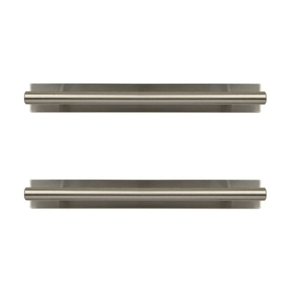GoodHome Annatto T møbelgreb 220 mm i børstet nikkel, 2 stk.