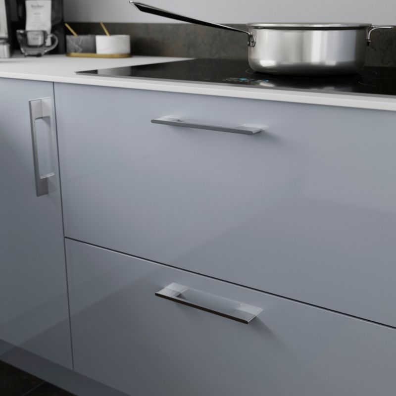 GoodHome Cacao møbelgreb D 220 mm krom