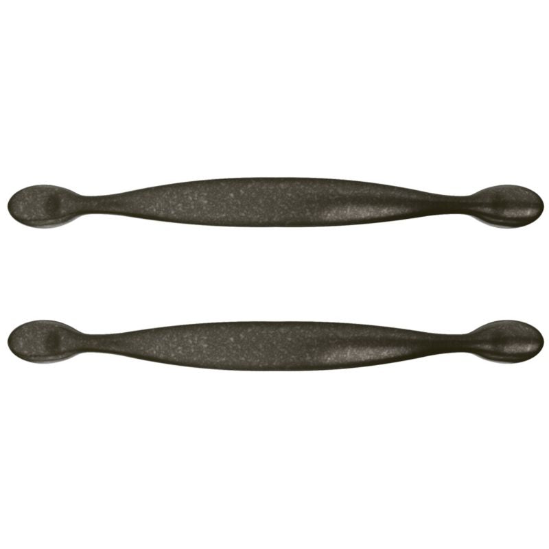 GoodHome Chervil buet møbelgreb 158 mm i tin