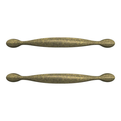 GoodHome Chervil buet møbelgreb 158 mm kobber