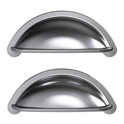 GoodHome Chervil musling møbelgreb 94 mm stål