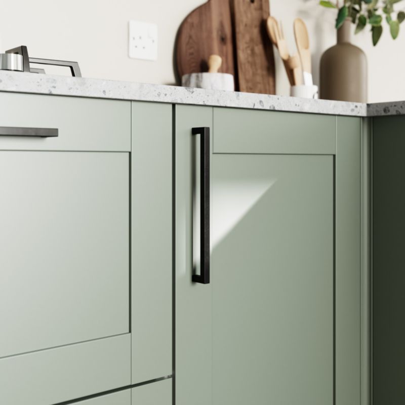 GoodHome Dukkah møbelgreb 233 mm mat sort