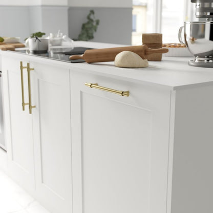 GoodHome Dukkah møbelgreb 257 mm i børstet messing, 2 stk.