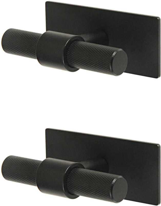 GoodHome Dukkah T møbelgreb 95 mm mat-sort