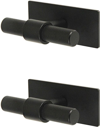 GoodHome Dukkah T møbelgreb 95 mm mat-sort