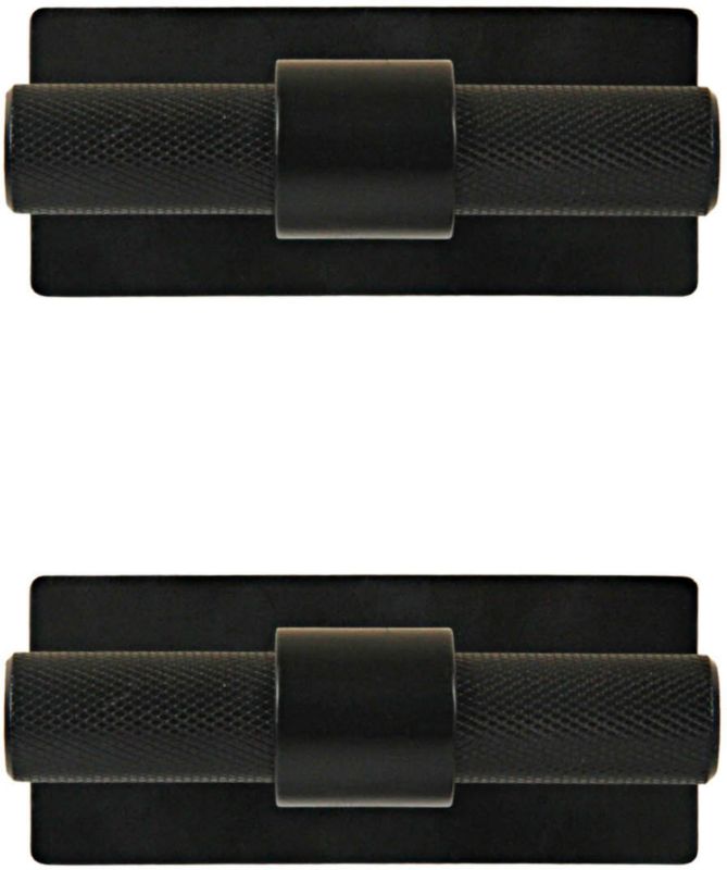 GoodHome Dukkah T møbelgreb 95 mm mat-sort