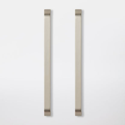 GoodHome Epazote slim møbelgreb i stål