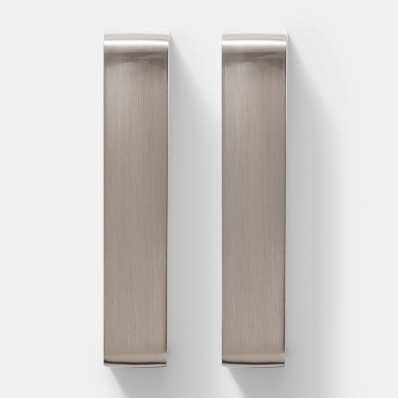 GoodHome Gara D møbelgreb i sølv