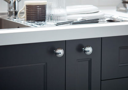 GoodHome Garni møbelgreb i krom, 2 stk.