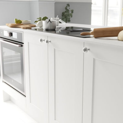 GoodHome Garni møbelgreb i krom, 2 stk.