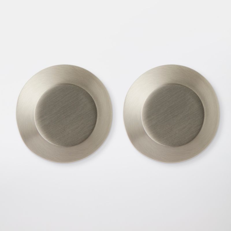 GoodHome Nutmeg møbelgreb kugle i børstet stål