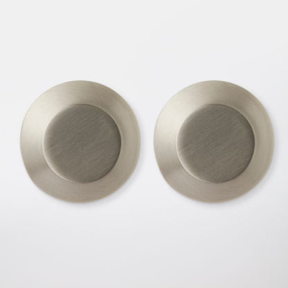 GoodHome Nutmeg møbelgreb kugle i børstet stål