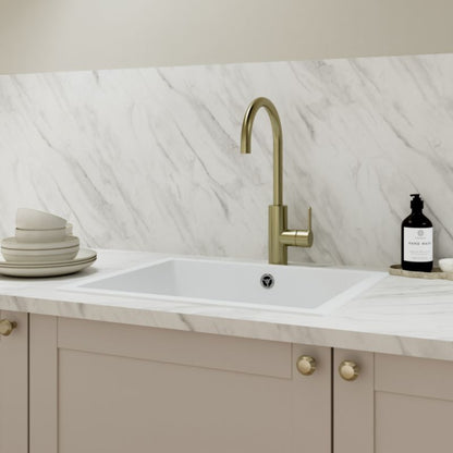 GoodHome Nutmeg møbelgreb i børstet messing, 2 stk.