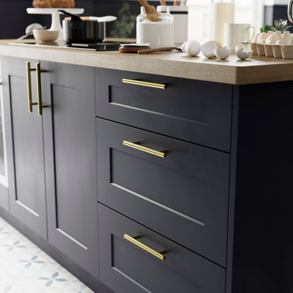 GoodHome Annatto møbelgreb reling 188 mm messing