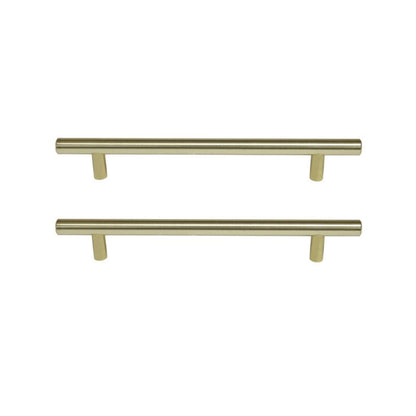 GoodHome Annatto møbelgreb reling 220 mm i messing