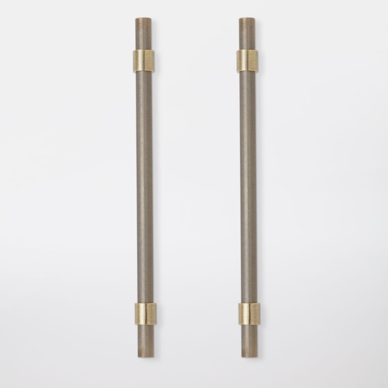 GoodHome Dukkah møbelgreb i antik guld med relingdesign