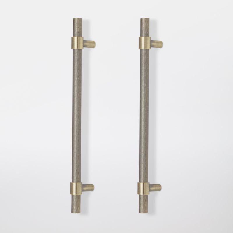 GoodHome Dukkah møbelgreb i antik guld med relingdesign