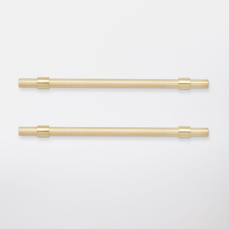 GoodHome Dukkah møbelgreb i gyldent relingdesign