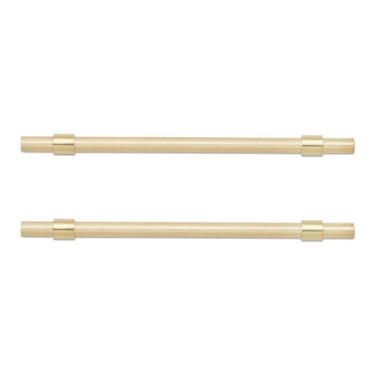 GoodHome Dukkah møbelgreb i gyldent relingdesign