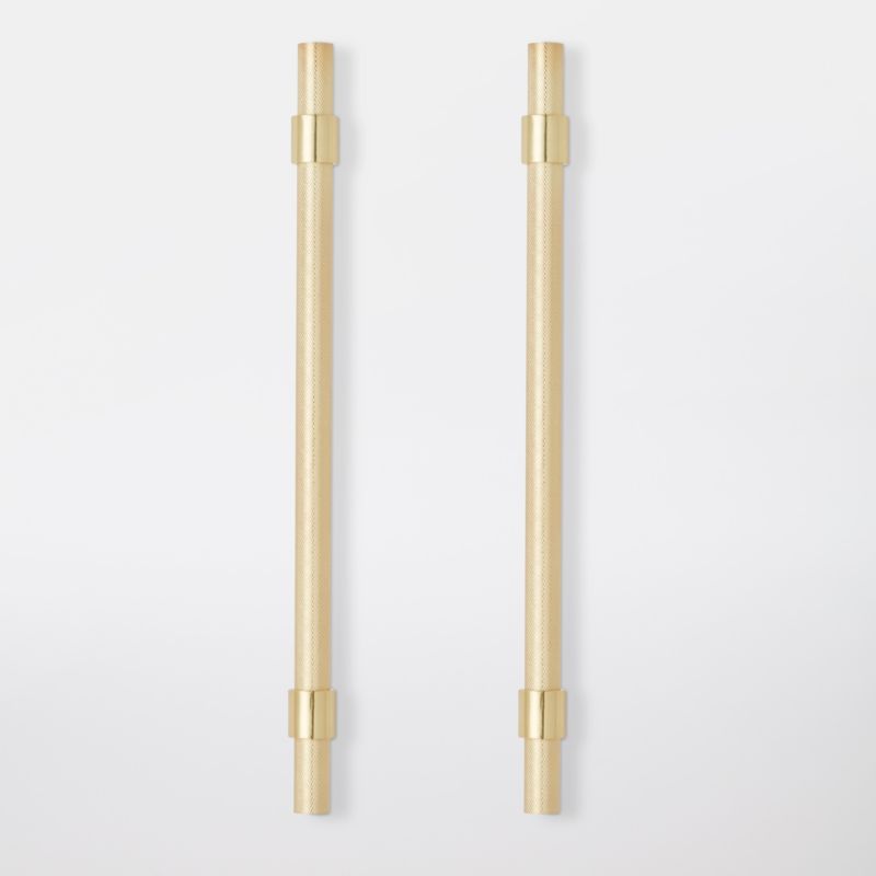 GoodHome Dukkah møbelgreb i gyldent relingdesign