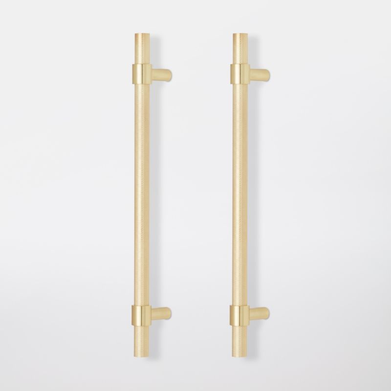 GoodHome Dukkah møbelgreb i gyldent relingdesign