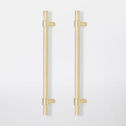 GoodHome Dukkah møbelgreb i gyldent relingdesign