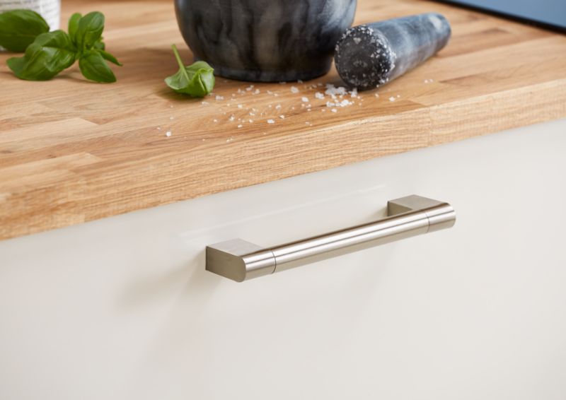 GoodHome Khara møbelgreb reling 188 mm sølv