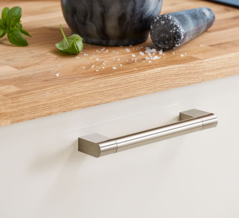 GoodHome Khara møbelgreb reling 188 mm sølv