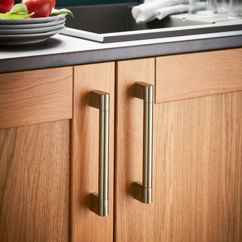 GoodHome Khara møbelgreb reling 188 mm sølv