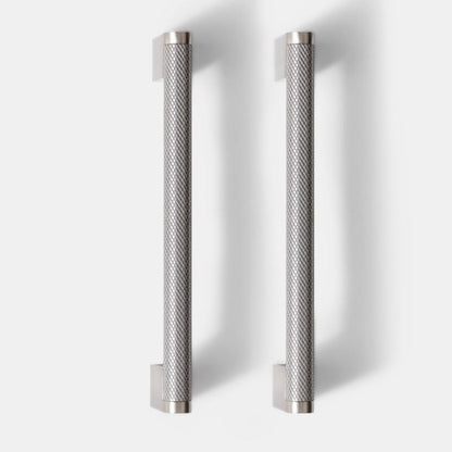 GoodHome Khara struktureret møbelgreb 188 mm sølv