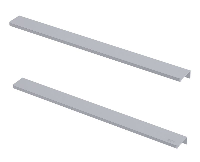 Møbelgreb 40 cm Krom Aluminium Rektangulært 1 stk.