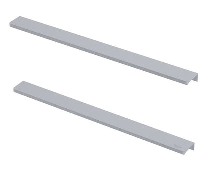 Møbelgreb 40 cm Krom Aluminium Rektangulært 1 stk.
