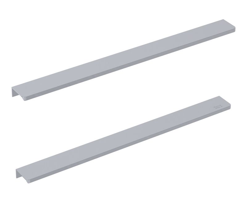 Møbelgreb 40 cm Krom Aluminium Rektangulært 1 stk.