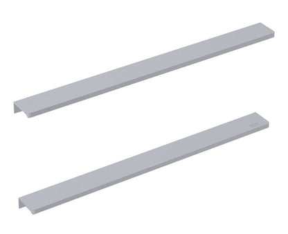 Møbelgreb 40 cm Krom Aluminium Rektangulært 1 stk.