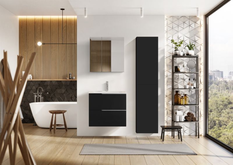 Møbelgreb 60 cm Krom Aluminium 2 stk.